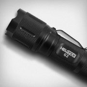 Improvised self defense flashlight
